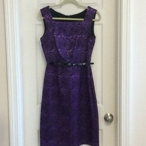 Dressbarn Purple Dress